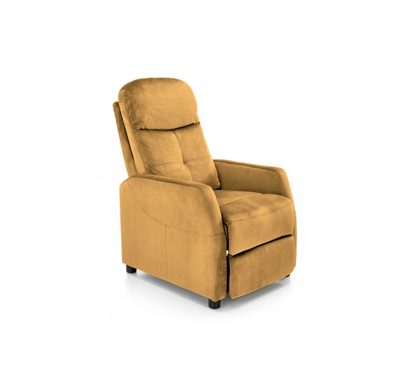 FELIPE 2 recliner color: mustard DIOMMI V-CH-FELIPE_2-FOT-MUSZTARDOWY
