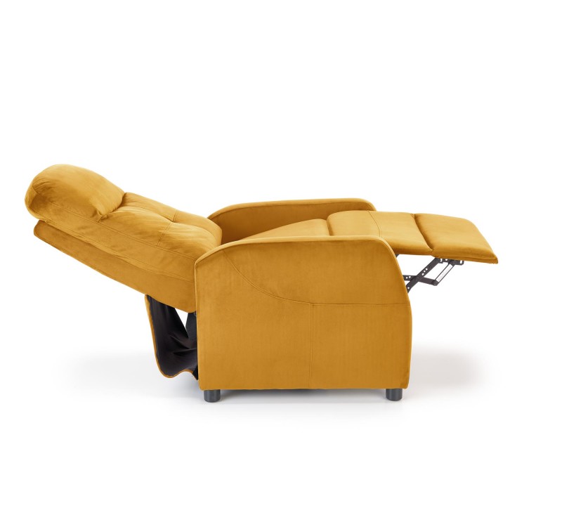 FELIPE 2 recliner color: mustard DIOMMI V-CH-FELIPE_2-FOT-MUSZTARDOWY