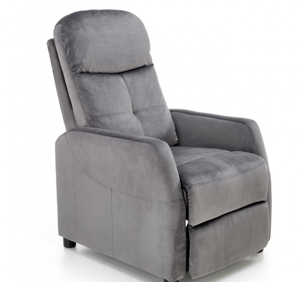 FELIPE 2 recliner color: grey DIOMMI V-CH-FELIPE_2-FOT-POPIELATY