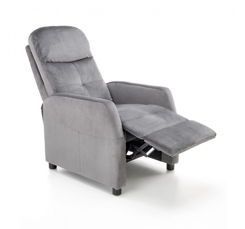 FELIPE 2 recliner color: grey DIOMMI V-CH-FELIPE_2-FOT-POPIELATY