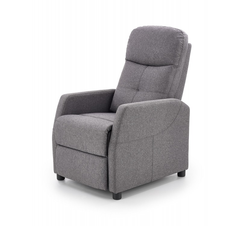 FELIPE recliner, color: dark grey DIOMMI V-CH-FELIPE-FOT-C.POPIEL
