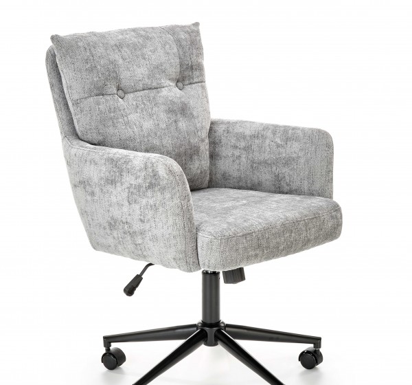 FLORES swivel armchair, light grey DIOMMI V-CH-FLORES-FOT-J.POPIEL