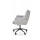 FLORES swivel armchair, light grey DIOMMI V-CH-FLORES-FOT-J.POPIEL