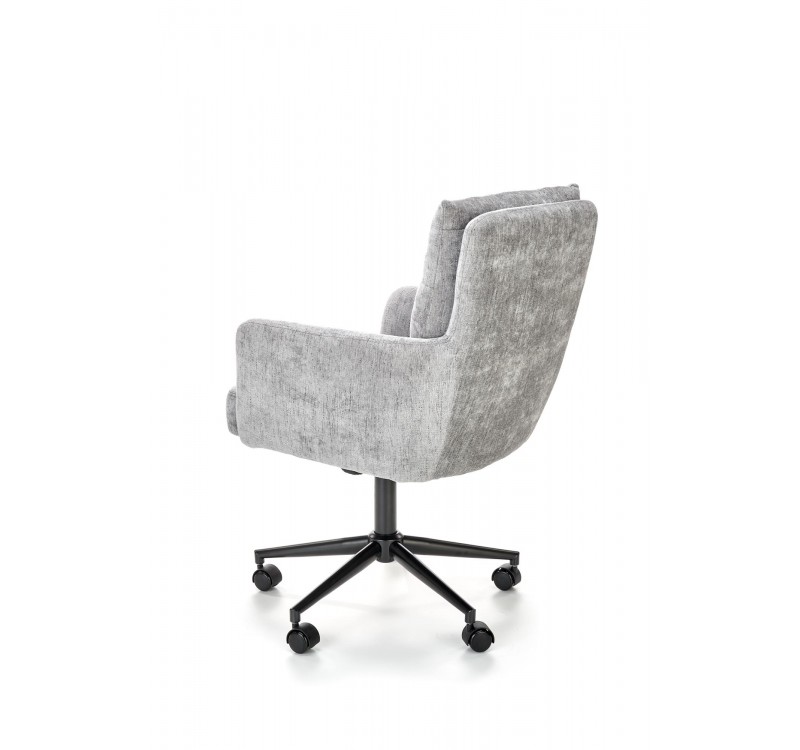 FLORES swivel armchair, light grey DIOMMI V-CH-FLORES-FOT-J.POPIEL