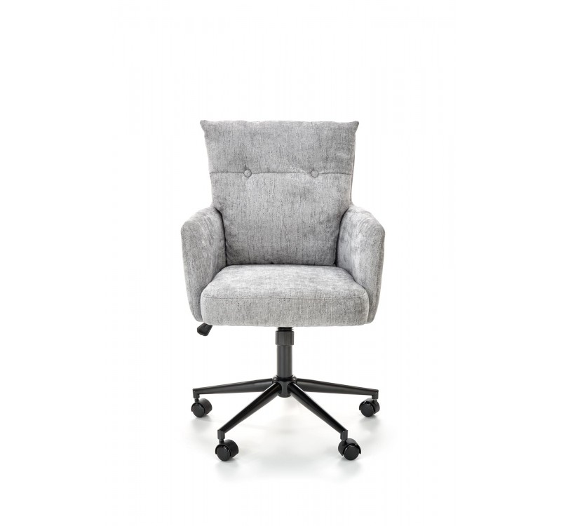 FLORES swivel armchair, light grey DIOMMI V-CH-FLORES-FOT-J.POPIEL