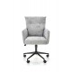 FLORES swivel armchair, light grey DIOMMI V-CH-FLORES-FOT-J.POPIEL