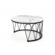 FORMOSA set of 2 coffee tables, white marble DIOMMI V-CH-FORMOSA-LAW