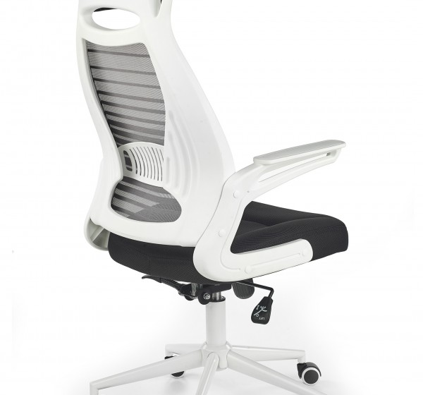 FRANKLIN office chair, color: black / white / grey DIOMMI V-CH-FRANKLIN-FOT