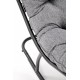 BLOOM o. chair grey / black DIOMMI V-CH-GATTO-FOT