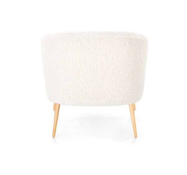 GRIFON 2 leisure armchair cream / natural DIOMMI V-CH-GRIFON_2-FOT-KREMOWY