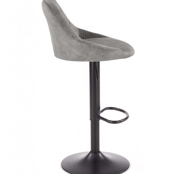 H101 bar stool grey DIOMMI V-CH-H/101-POPIELATY