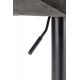 H102 bar stool grey DIOMMI V-CH-H/102-POPIELATY