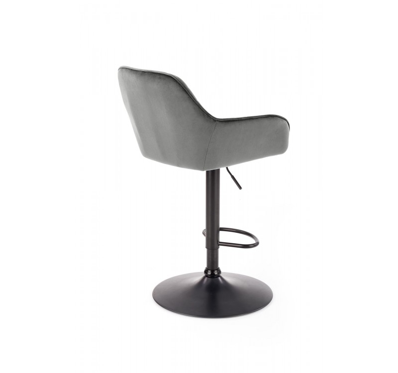 H103 bar stool grey DIOMMI V-CH-H/103-POPIELATY