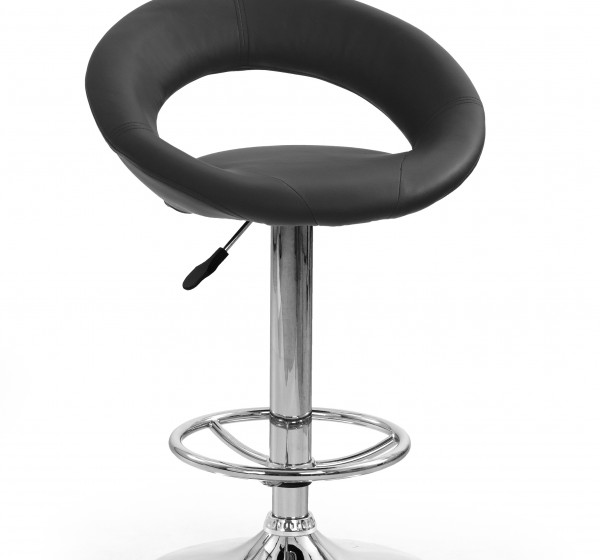 H15 bar stool color: black DIOMMI V-CH-H/15-CZARNY