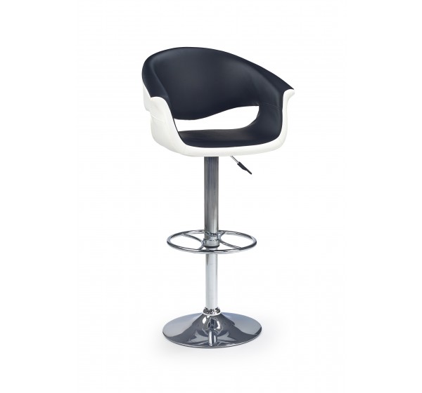 H46 bar stool color: white/black DIOMMI V-CH-H/46