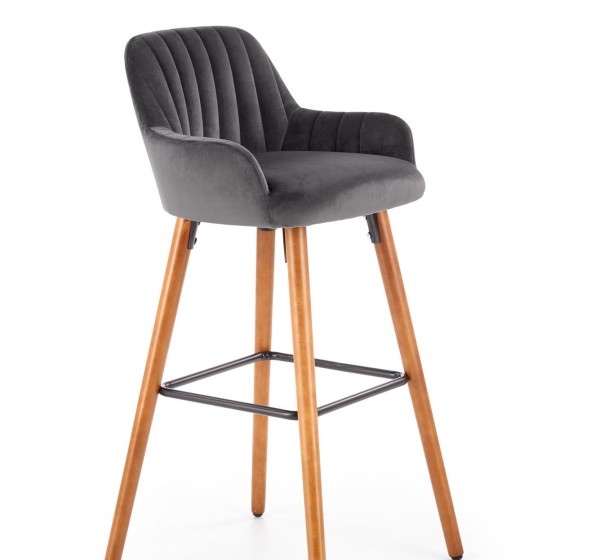 H93 bar stool, color: dark grey DIOMMI V-CH-H/93-C.POPIEL