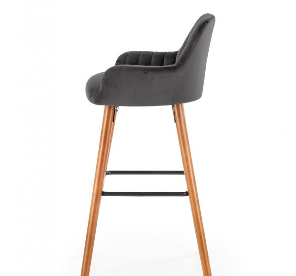 H93 bar stool, color: dark grey DIOMMI V-CH-H/93-C.POPIEL