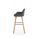 H93 bar stool, color: dark grey DIOMMI V-CH-H/93-C.POPIEL
