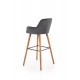 H93 bar stool, color: dark grey DIOMMI V-CH-H/93-C.POPIEL