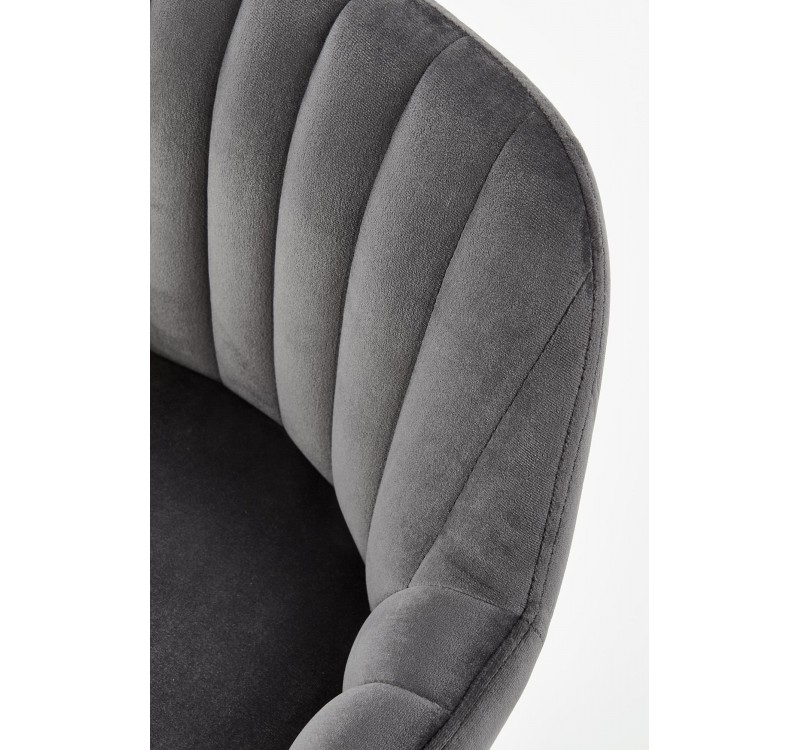 H93 bar stool, color: dark grey DIOMMI V-CH-H/93-C.POPIEL