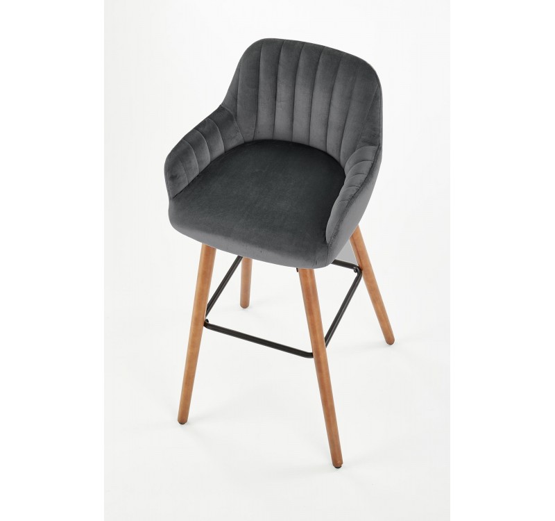 H93 bar stool, color: dark grey DIOMMI V-CH-H/93-C.POPIEL
