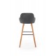 H93 bar stool, color: dark grey DIOMMI V-CH-H/93-C.POPIEL