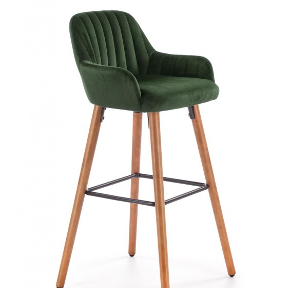 H93 bar stool, color: dark green DIOMMI V-CH-H/93-C.ZIELONY