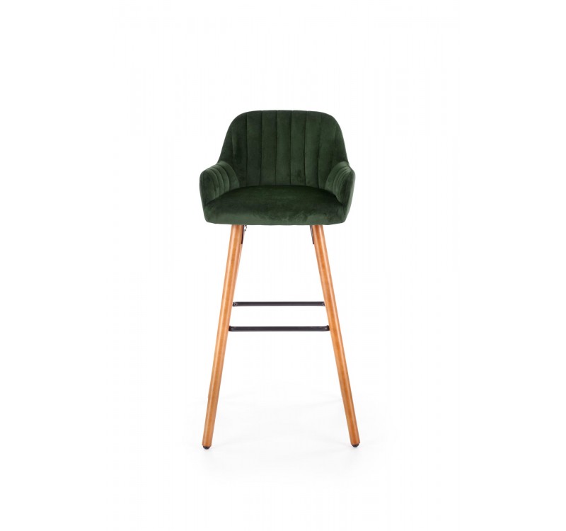 H93 bar stool, color: dark green DIOMMI V-CH-H/93-C.ZIELONY
