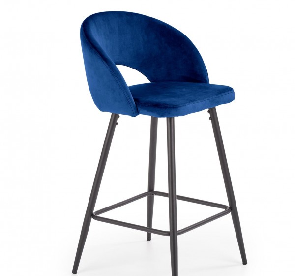 H96 bar stool, color: dark blue DIOMMI V-CH-H/96-GRANATOWY