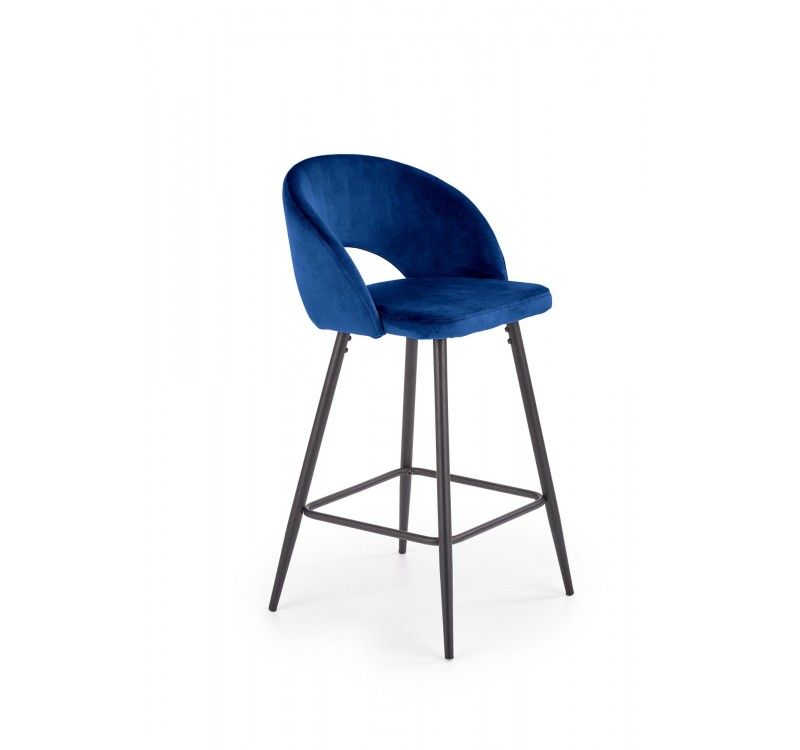 H96 bar stool, color: dark blue DIOMMI V-CH-H/96-GRANATOWY