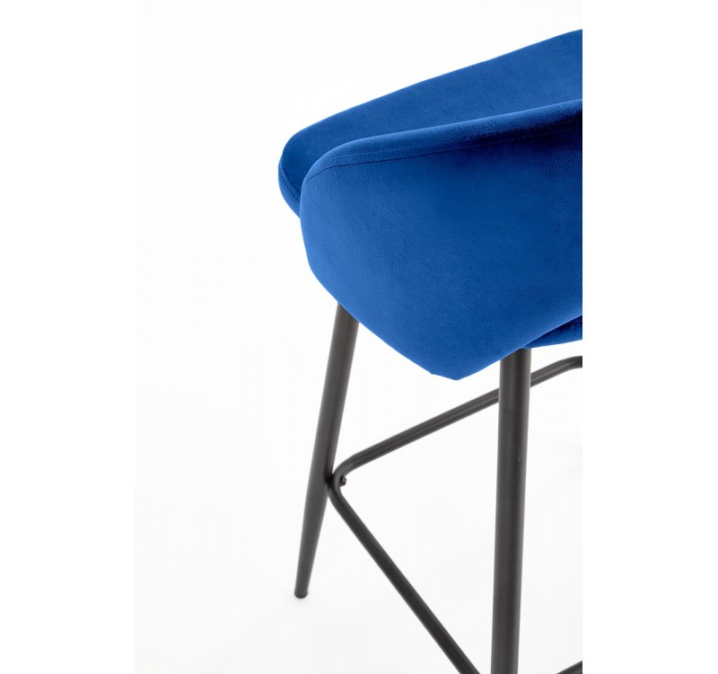 H96 bar stool, color: dark blue DIOMMI V-CH-H/96-GRANATOWY