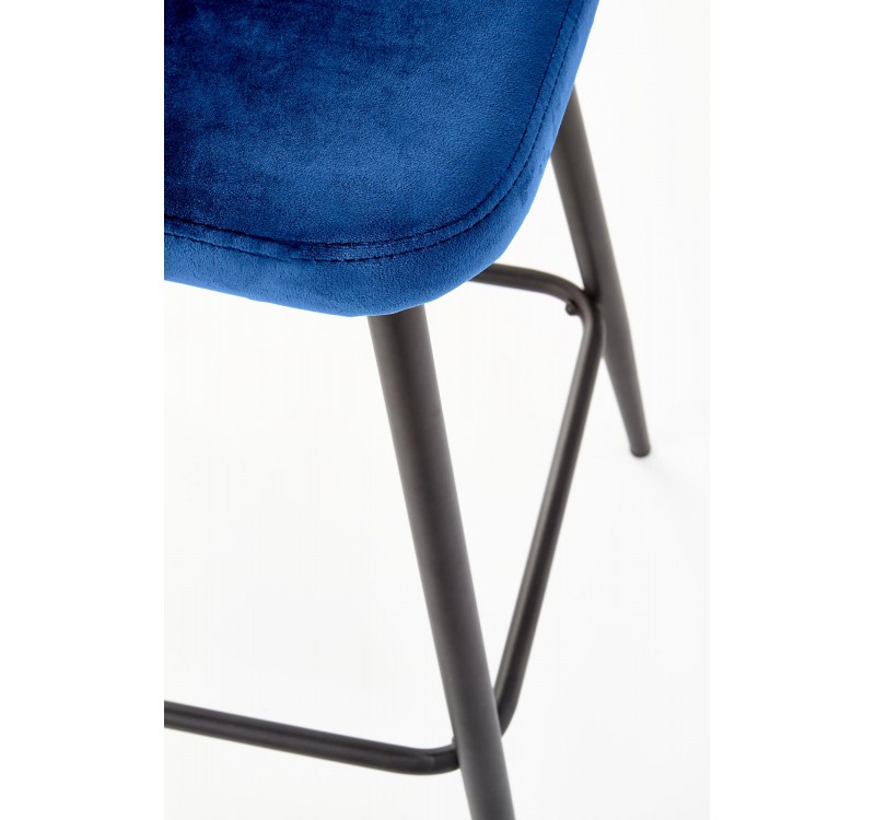 H96 bar stool, color: dark blue DIOMMI V-CH-H/96-GRANATOWY