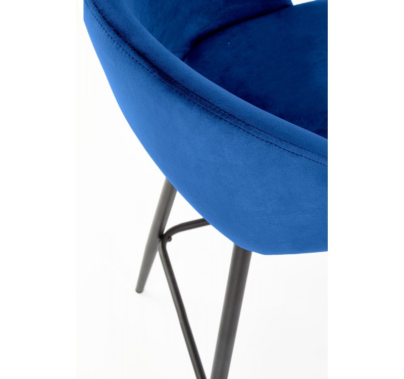 H96 bar stool, color: dark blue DIOMMI V-CH-H/96-GRANATOWY