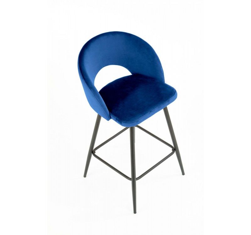 H96 bar stool, color: dark blue DIOMMI V-CH-H/96-GRANATOWY