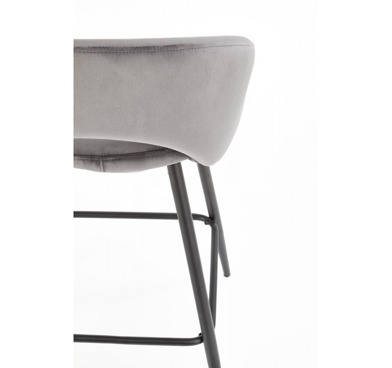 H96 bar stool, color: grey DIOMMI V-CH-H/96-POPIEL