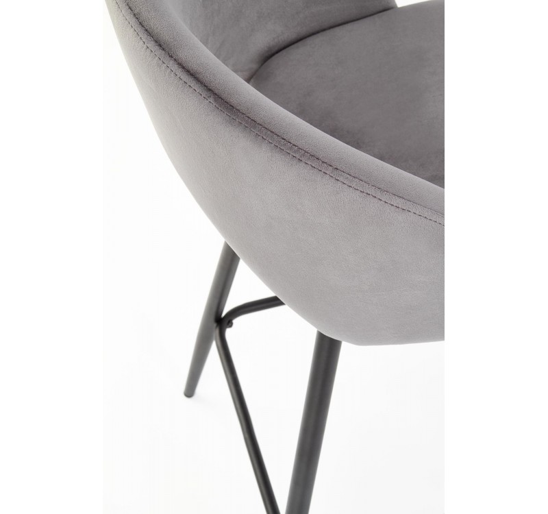 H96 bar stool, color: grey DIOMMI V-CH-H/96-POPIEL