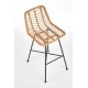 H97 bar stool DIOMMI V-CH-H/97-NATURALNY