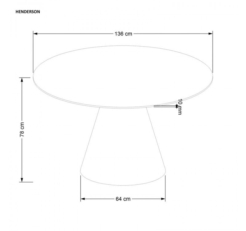 HENDERSON  table DIOMMI V-CH-HENDERSON-ST