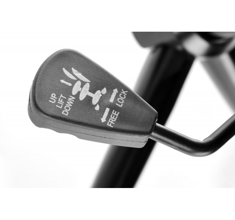 IGNAZIO swivel armchair, walnut/black DIOMMI V-CH-IGNAZIO-FOT-CZARNY