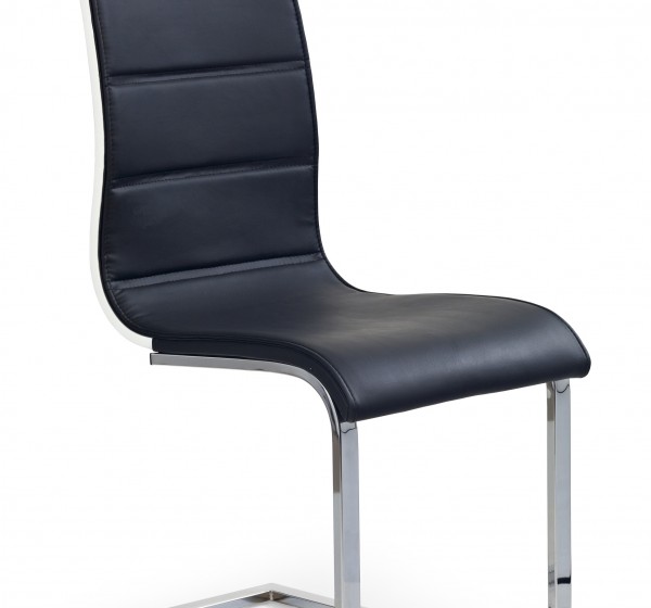 K104 chair color: black DIOMMI V-CH-K/104-KR-CZARNY/BIAŁY-EKO