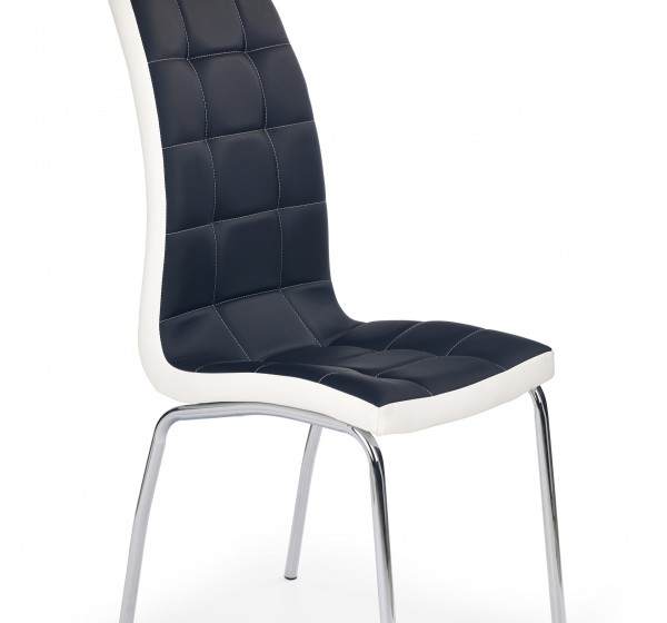 K186 chair color: black/white DIOMMI V-CH-K/186-KR-CZARNY