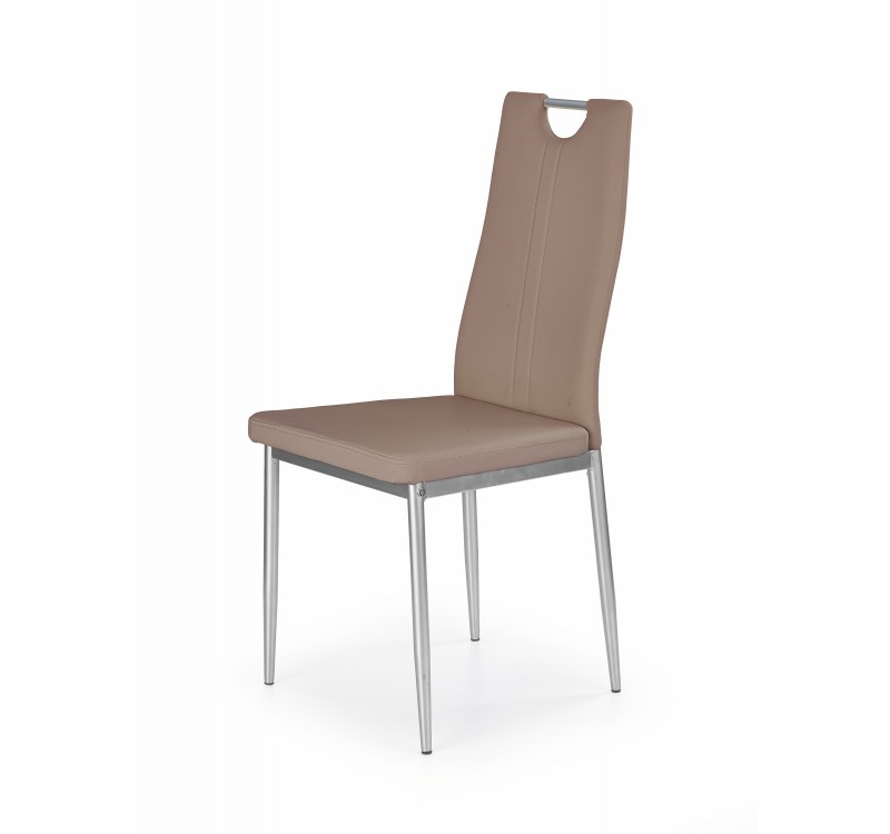 K202 chair, color: cappuccino DIOMMI V-CH-K/202-KR-CAPPUCINO