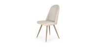 K214 chair, color: dark cream / honey oak DIOMMI V-CH-K/214-KR-C.KREMOWY/D.MIODOWY