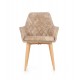 K287 chair, color: beige DIOMMI V-CH-K/287-KR-BEŻOWY