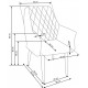 K287 chair, color: beige DIOMMI V-CH-K/287-KR-BEŻOWY