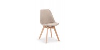 K303 chair, color: beige DIOMMI V-CH-K/303-KR-BEŻOWY