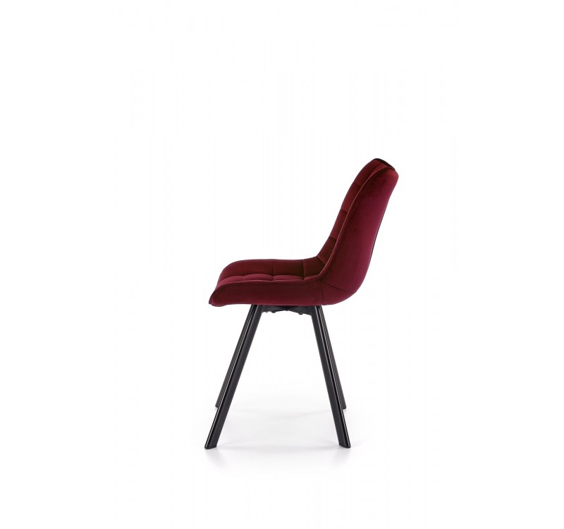K332 chair, color: dark red DIOMMI V-CH-K/332-KR-BORDOWY