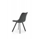 K332 chair, color: dark grey DIOMMI V-CH-K/332-KR-C.POPIEL