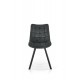 K332 chair, color: dark grey DIOMMI V-CH-K/332-KR-C.POPIEL