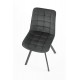 K332 chair, color: dark grey DIOMMI V-CH-K/332-KR-C.POPIEL